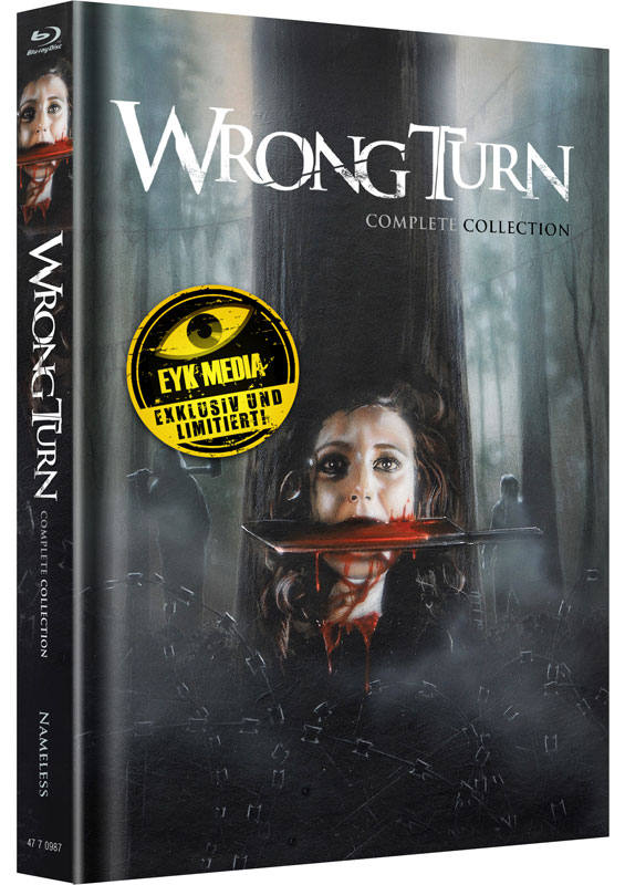 Wrong Turn 1-6 Bluray Uncut und Unrated Limitiert Kaufen!