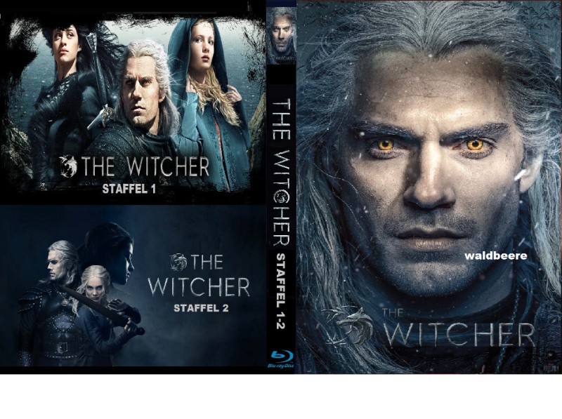 The Witcher Staffel 1,2 Blu-Ray - Ton Deutsch Kaufen!