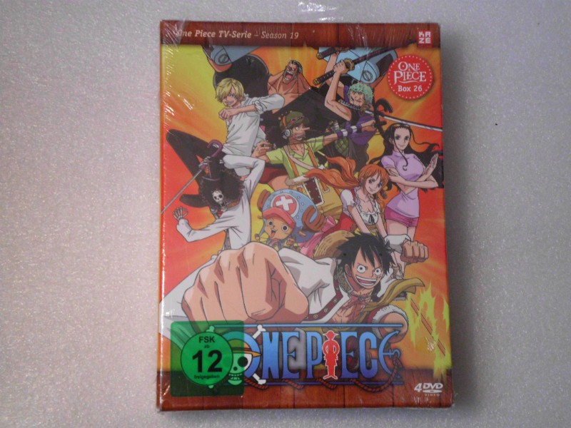 One Piece Box 26 - DVD 4 Disc - Mediabook - Neu Kaufen!