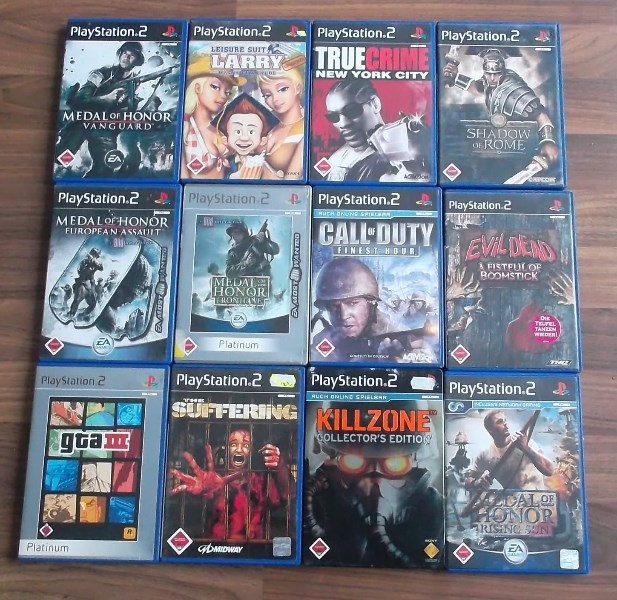 PS2 Spiele Sammlung Kaufen!