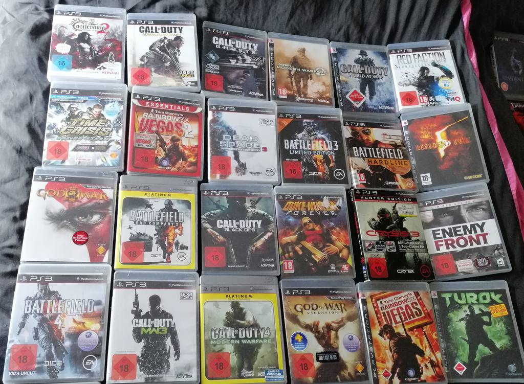 PS3 Spiele - 60 Stück Kaufen!