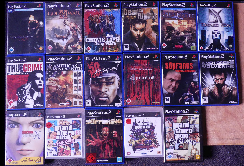 17 PS2 Spiele PlayStation 2 Sammlung 18er Titel Kaufen!