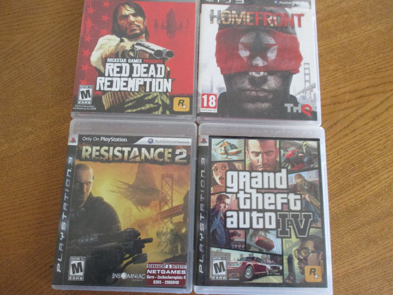 4 Spiele für Playstation 3 PS3 Spiele Kaufen!