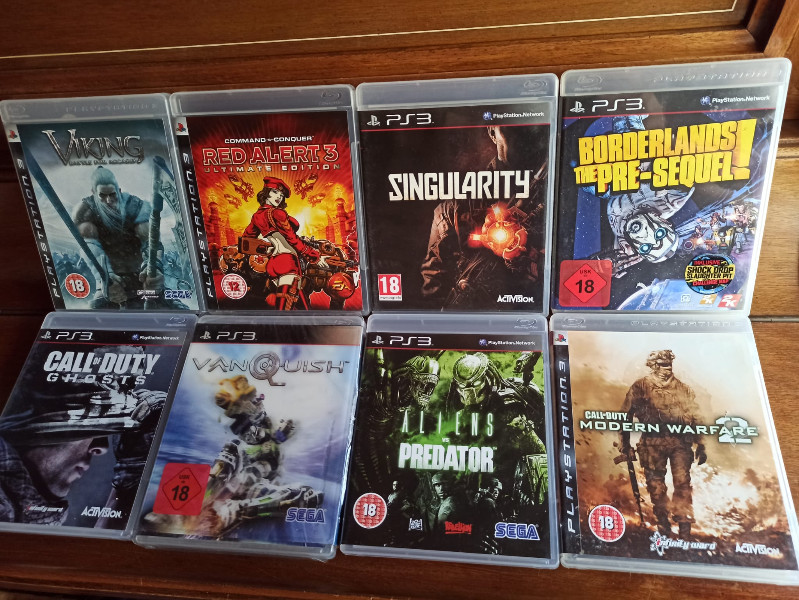 8 PS3 Spiele - Red Alert, Singularity, Alien... Kaufen!