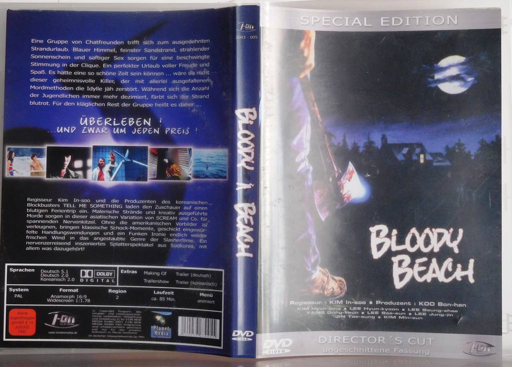 BLOODY BEACH - Director`s Cut, DVD, ab 18 Kaufen!