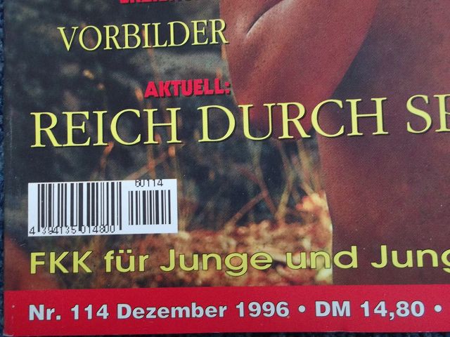 FKK Heft Jung und Frei Nr.114 von 1996 NEU Kaufen!