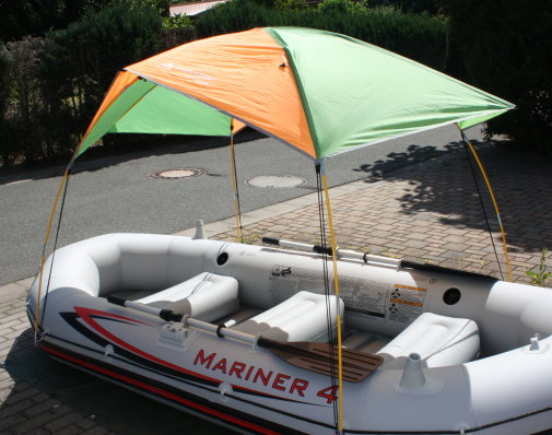 Sonnenschutz Sonnensegel Bimini für Intex Boote Kaufen!